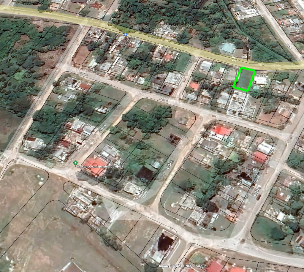 554.76. Sq. Yds. situated in the Corozal Central, Corozal District