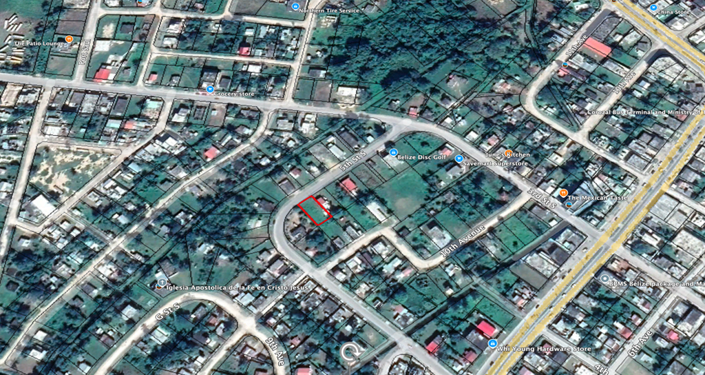 703.91 square yards being situated in the Corozal North Registration Section, Corozal District