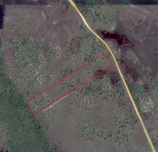 25 Acres of Land along Coastal Highway
