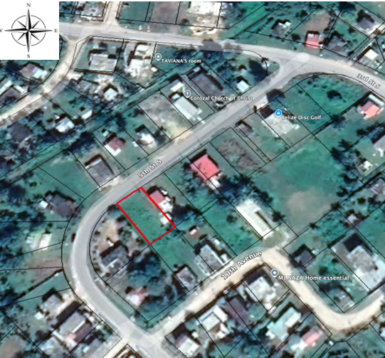 703.91 square yards being situated in the Corozal North Registration Section, Corozal District